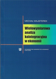 Okładka książki Wielowymiarowa analiza kointegracyjna w ekonomii z 2008 roku