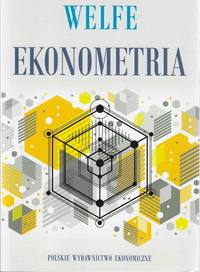 Okładka książki Ekonometria prof. A. Welfe z 2018 roku
