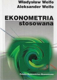Okładka książki Ekonometria stosowana z 2004 roku
