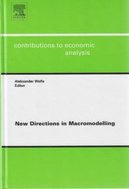 Okładka książki New Directions in Macromodelling z 2004 roku